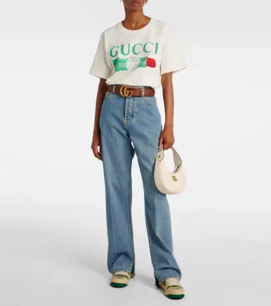 Gucci Screener leather sneakers | Thumbnail 3 Gucci Screener leather sneakers | Thumbnail 3