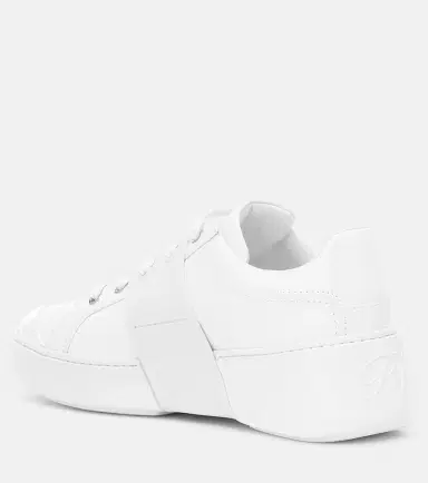 Roger Vivier Viv Skate leather sneakers | Thumbnail 3 Roger Vivier Viv Skate leather sneakers | Thumbnail 3