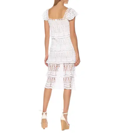 Anna Kosturova Cotillion crochet maxi dress | Thumbnail 3