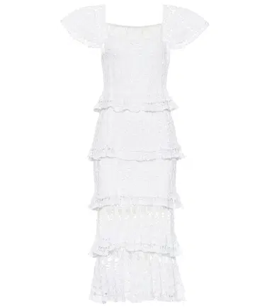 Anna Kosturova Cotillion crochet maxi dress | Thumbnail 1