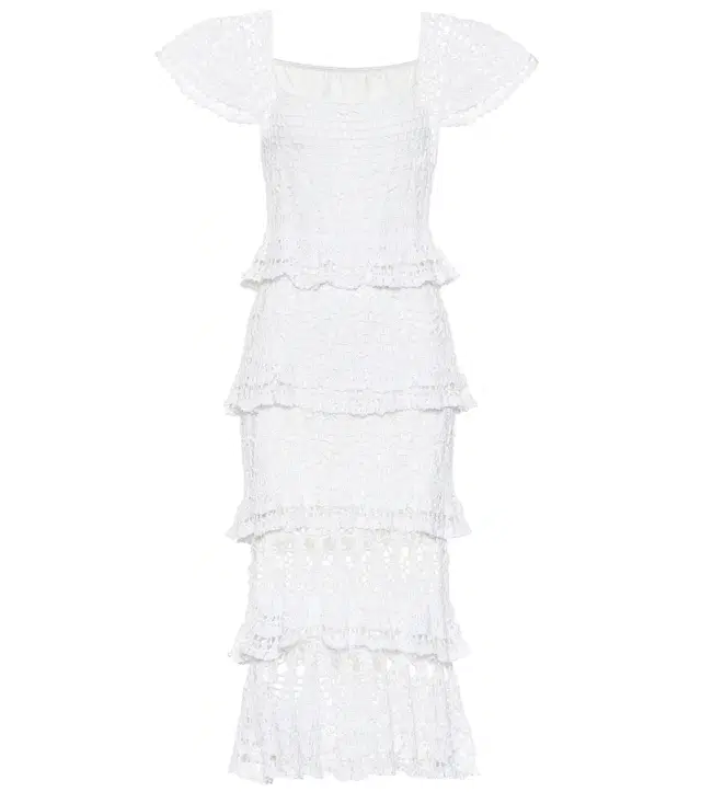Cotillion crochet maxi dress