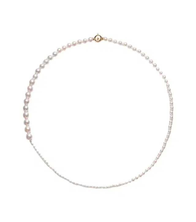 Sophie Bille Brahe Petite Peggy 14kt gold and pearl necklace