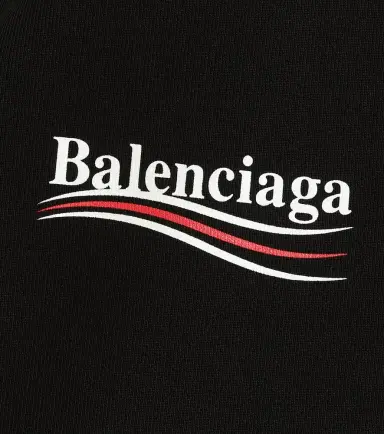 Balenciaga Logo cotton hoodie | Thumbnail 2