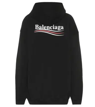 Balenciaga Logo cotton hoodie | Thumbnail 1