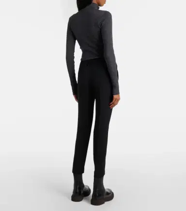 Brunello Cucinelli Silk-blend cropped pants | Thumbnail 2 Brunello Cucinelli Silk-blend cropped pants | Thumbnail 2