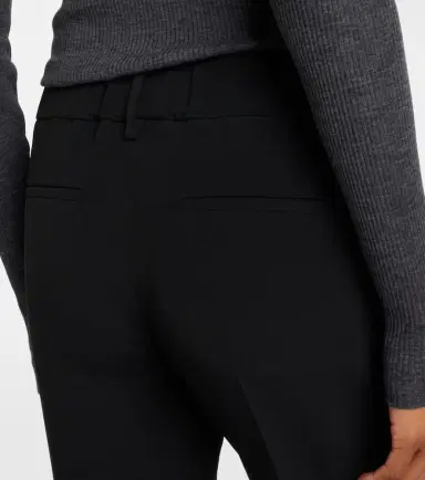 Brunello Cucinelli Silk-blend cropped pants | Thumbnail 6 Brunello Cucinelli Silk-blend cropped pants | Thumbnail 6