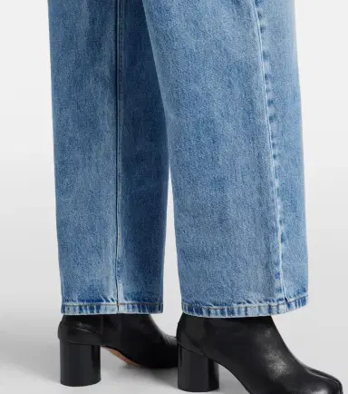 Maison Margiela Cutout high-rise wide-leg jeans | Thumbnail 7 Maison Margiela Cutout high-rise wide-leg jeans | Thumbnail 7