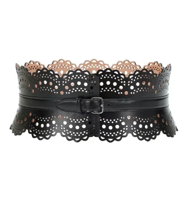 Alaia Alaïa Leather corset belt