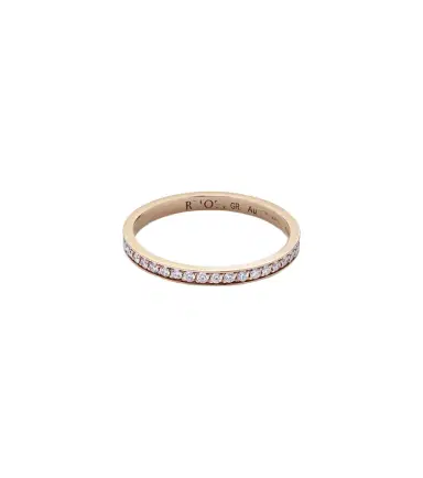 Repossi Berbere XS 18kt rose gold ring with diamonds | Thumbnail 1