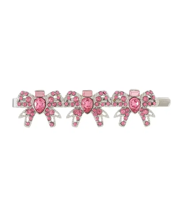 Crystal-embellished barrette