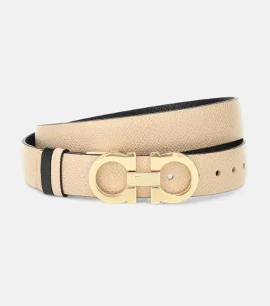 Ferragamo Reversible Gancini leather belt | Thumbnail 4