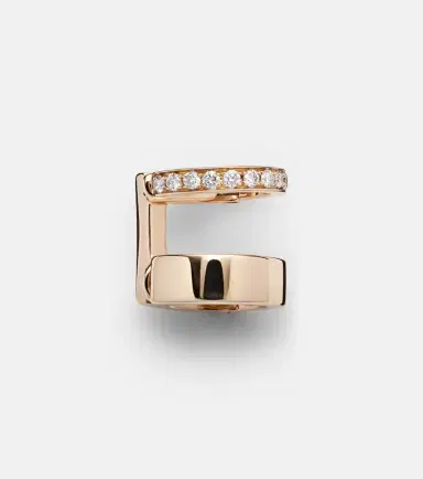Repossi Berbere Module 18-kt rose gold ear cuff with diamonds | Thumbnail 2