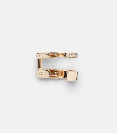 Repossi Berbere Module 18-kt rose gold ear cuff with diamonds | Thumbnail 3
