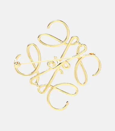 Loewe Anagram brooch | Thumbnail 3 Loewe Anagram brooch | Thumbnail 3