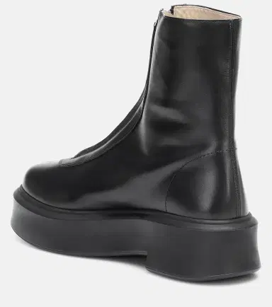 The Row Zipped 1 leather ankle boots | Thumbnail 4 The Row Zipped 1 leather ankle boots | Thumbnail 4