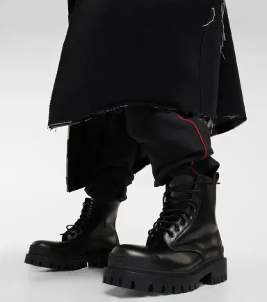 Balenciaga Strike leather ankle boots | Thumbnail 3