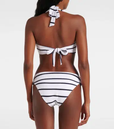 Heidi Klein Core striped bikini top | Thumbnail 2