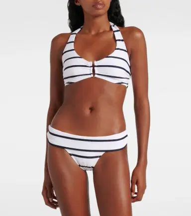 Heidi Klein Core striped bikini top | Thumbnail 3