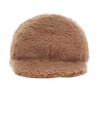 Max Mara Edit camel hair and silk baseball cap | Thumbnail 1