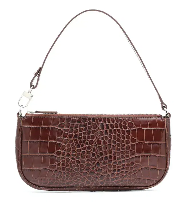 BY FAR Rachel leather shoulder bag
