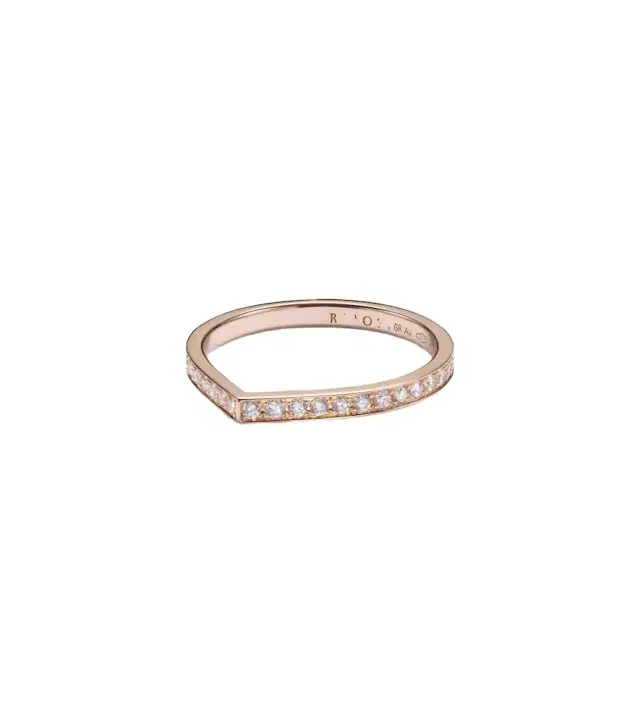 Repossi Antifer 18kt rose-gold and diamond ring