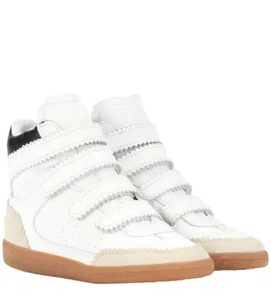 Isabel Marant Bilsy leather sneakers | Thumbnail 1 Isabel Marant Bilsy leather sneakers | Thumbnail 1