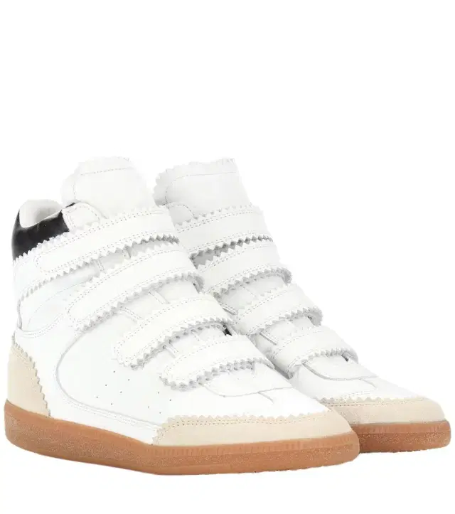 Isabel Marant Bilsy leather sneakers