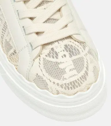Chloe Chloé Lauren lace sneakers | Thumbnail 2 Chloe Chloé Lauren lace sneakers | Thumbnail 2