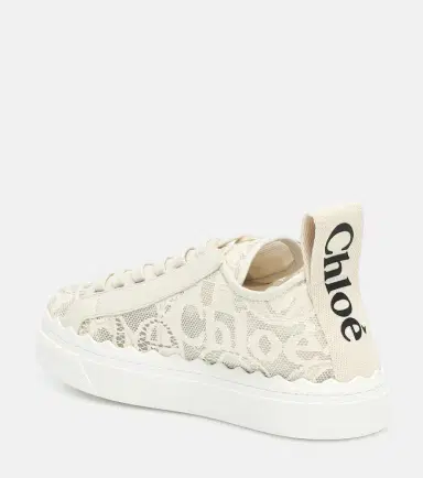 Chloe Chloé Lauren lace sneakers | Thumbnail 3 Chloe Chloé Lauren lace sneakers | Thumbnail 3