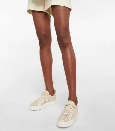 Chloe Chloé Lauren lace sneakers | Thumbnail 4 Chloe Chloé Lauren lace sneakers | Thumbnail 4
