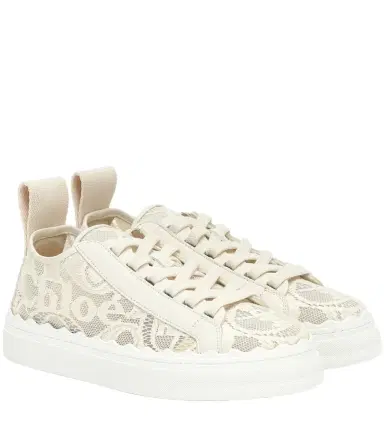 Chloe Chloé Lauren lace sneakers | Thumbnail 1 Chloe Chloé Lauren lace sneakers | Thumbnail 1