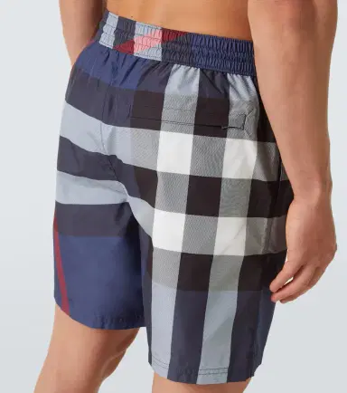 Burberry Large check-printed swim shorts | Thumbnail 2