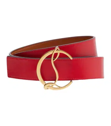 Christian Louboutin CL Logo reversible leather belt | Thumbnail 1