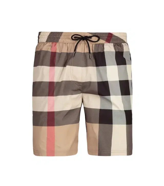 Burberry Large check-print swim shorts