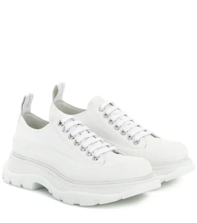 McQueen Tread Slick canvas sneakers