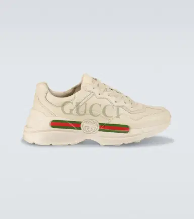 Gucci Rhyton leather sneakers | Thumbnail 5
