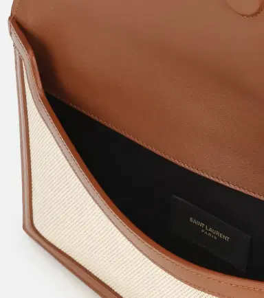 Saint Laurent Uptown canvas clutch | Thumbnail 2 Saint Laurent Uptown canvas clutch | Thumbnail 2