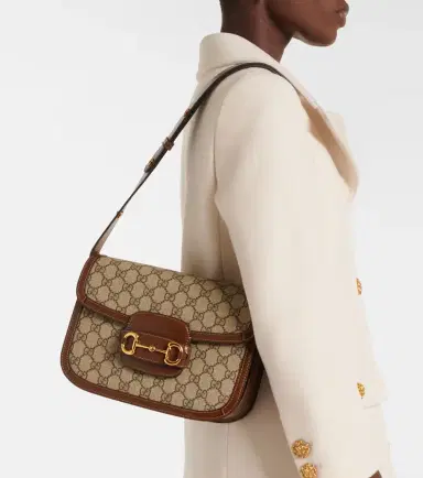 Gucci Horsebit 1955 GG shoulder bag | Thumbnail 4 Gucci Horsebit 1955 GG shoulder bag | Thumbnail 4