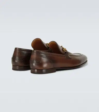 Gucci Jordaan leather loafers | Thumbnail 3