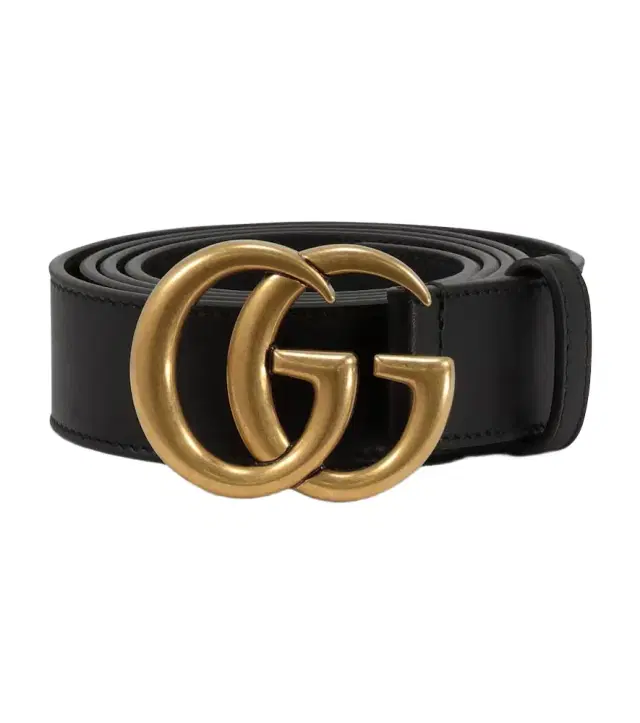Gucci Leather belt with Double G buckle