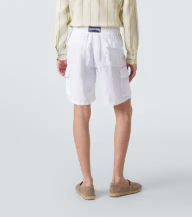 Vilebrequin Baie mid-length linen shorts | Thumbnail 3