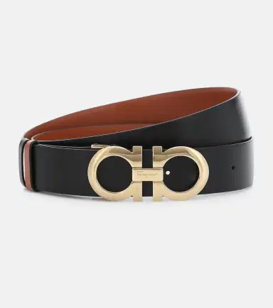 Ferragamo Gancini reversible leather belt | Thumbnail 2