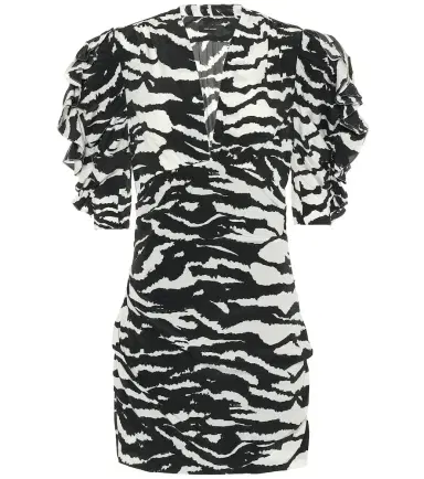 Isabel Marant Farah animal-print minidress | Thumbnail 1