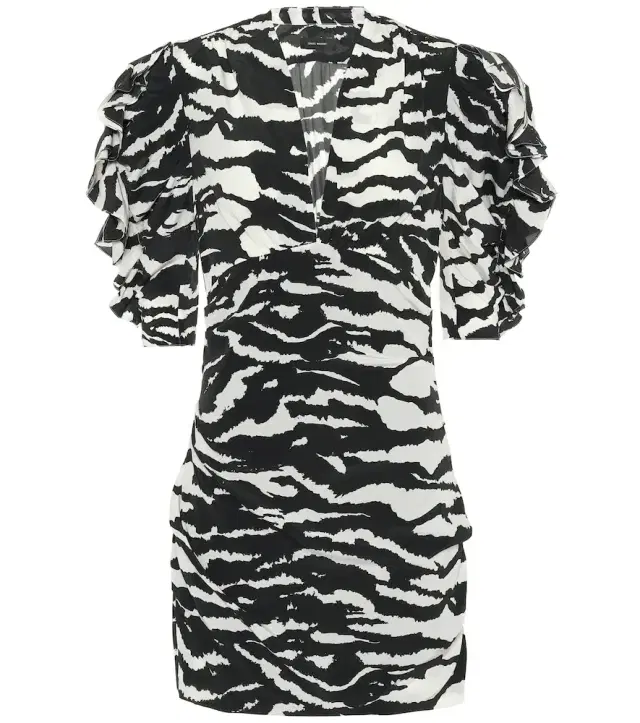 Isabel Marant Farah animal-print minidress