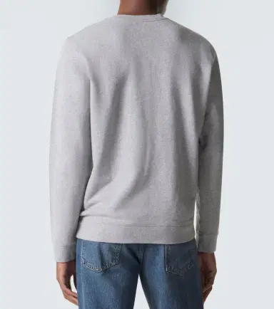 Sunspel Cotton loopback sweatshirt | Thumbnail 3