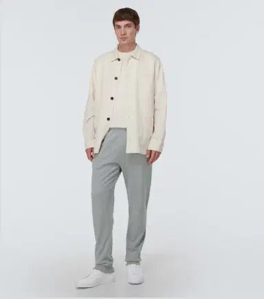 Sunspel Cotton loopback sweatpants | Thumbnail 4