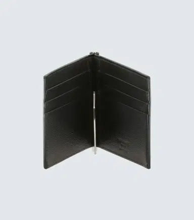 Saint Laurent Grain leather wallet with money clip | Thumbnail 3