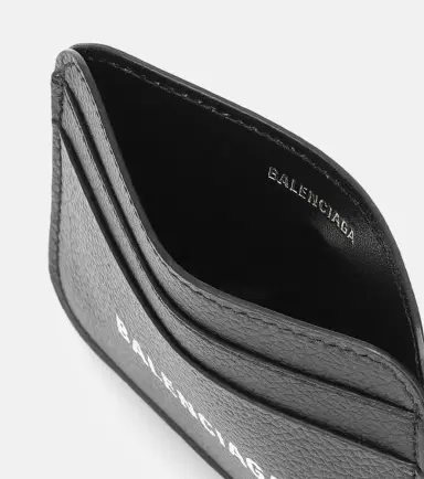 Balenciaga Leather card holder | Thumbnail 2