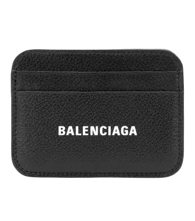 Balenciaga Leather card holder | Thumbnail 1