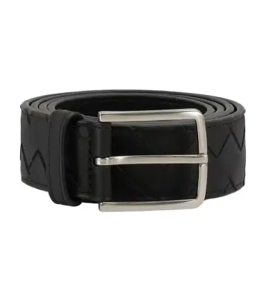 Bottega Veneta Intrecciato leather belt | Thumbnail 1